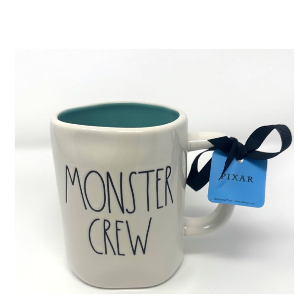 NEW Rae Dunn The Monster Crew Double Sided Mug Monsters Inc Pixar Sully Wazowski - Picture 4 of 5